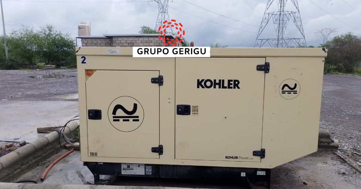 Generador Diésel 125 kVA Kohler J100U 208 Usado | Motor John Deere
