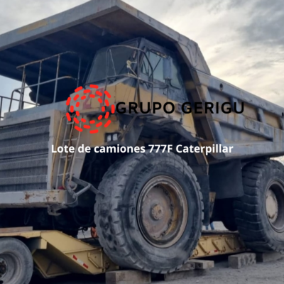777F Caterpillar camión usado en venta