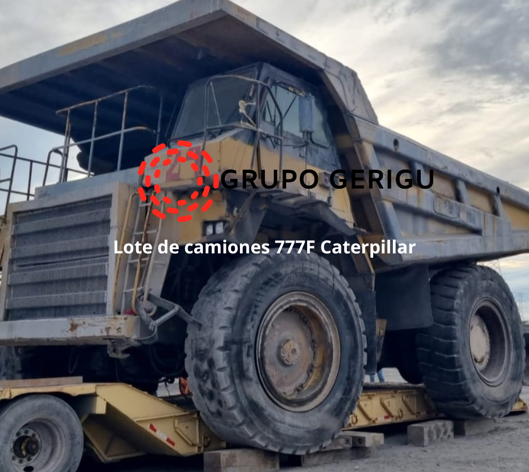 777F Caterpillar camión usado en venta